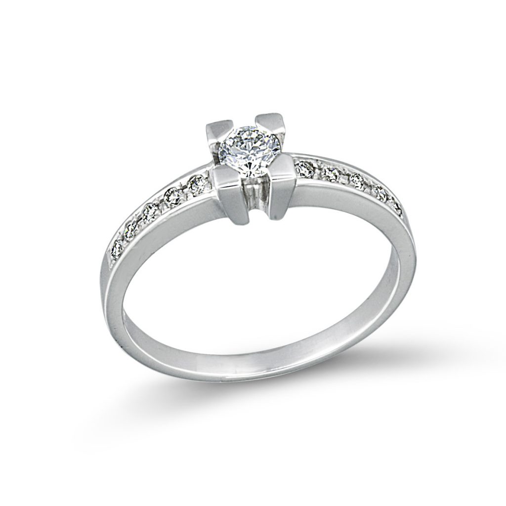 Solitaire Ring with diamond DR20