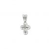 Cross made of white gold 18KT DC31