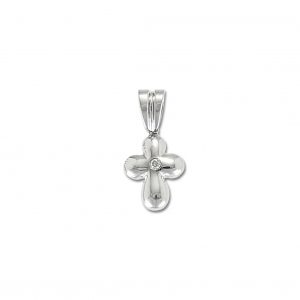 Cross made of white gold 18KT DC31